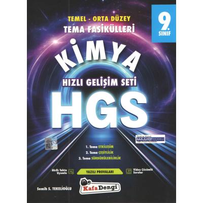Kafa Dengi Yayınları 9. Sınıf HGS Kimya Tema Fasikülleri