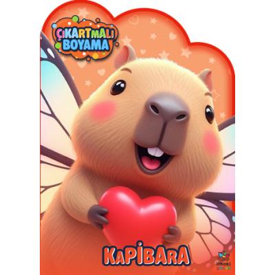 Kapibara Zamanı – Çıkartmalı Boyama Kitabı
