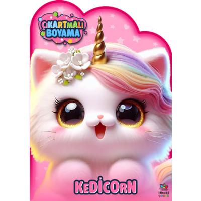 Kedicorn Zamanı – Çıkartmalı Boyama Kitabı