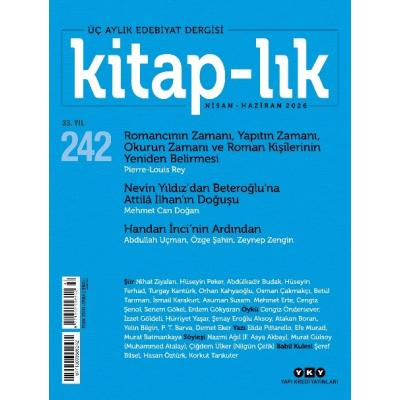 Kitap–lık 242 - Nisan / Haziran 2026