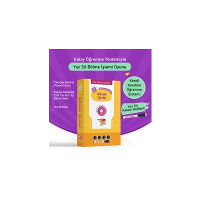 Kolay Öğrenme Yöntemiyle Yaz Sil Bölme İşlemi Oyunu