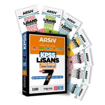 KPSS Lisans Son 7 Yıl Arşiv Serisi Tıpkı Basım Fasikül Fasikül Çıkmış Sorular