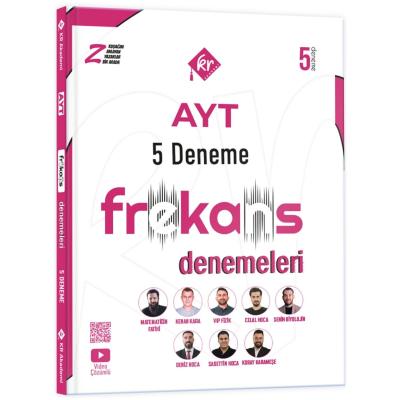 KR Akademi Yayınlar AYT 5 Frekans Denemeleri ı