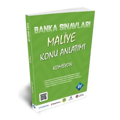 Kr Akademi Yayınları Banka Sınavları Maliye Konu Anlatımı Kitabı 