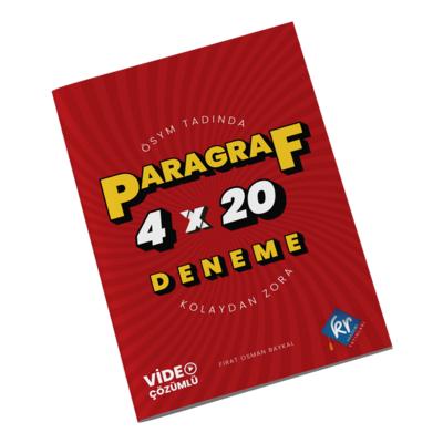 Kr Akademi Yayınları Paragraf 4X20 Deneme Video Çözümlü 