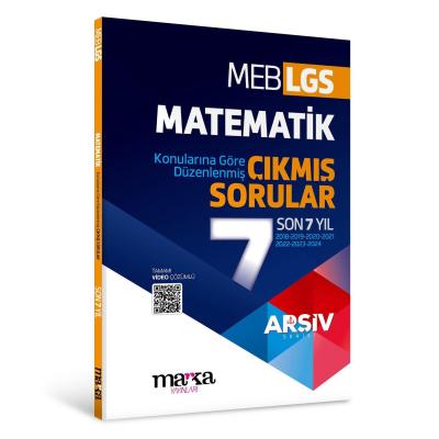 LGS MATEMATİK Konularına Göre Düzenlenmiş Son 7 Yıl ÇIKMIŞ SORULAR