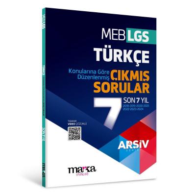LGS TÜRKÇE Konularına Göre Düzenlenmiş Son 7 Yıl ÇIKMIŞ SORULAR