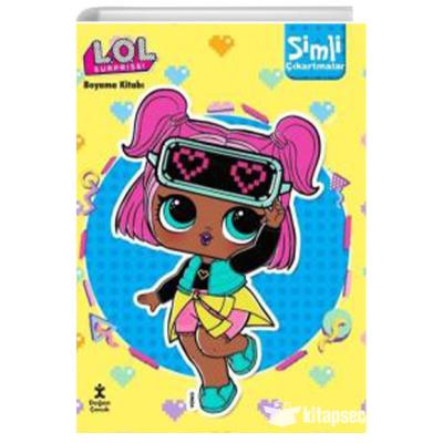 Lol Surprise Simli Çıkartmalı Boyama Kitabı