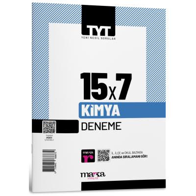 Marka Yayınları Tyt Kimya 15 Deneme Tamamı Video Çözümlü