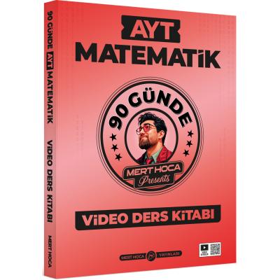 Mert Hoca Yayınları 2026 90 Günde AYT Matematik Video Ders Kitabı Mert Hoca