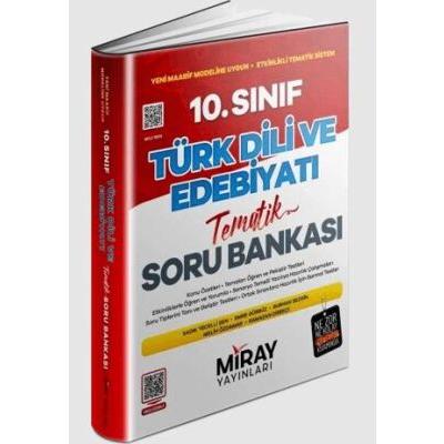 Miray Yayınları 10. Sınıf Türk Dili ve Edebiyatı Tematik Soru Bankası