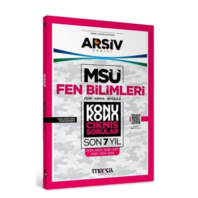 MSÜ FEN BİLİMLERİ Konu Konu ÇIKMIŞ SORULAR Son 7 Yıl