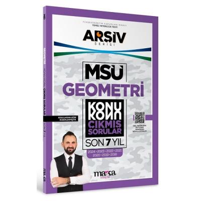MSÜ GEOMETRİ Konu Konu ÇIKMIŞ SORULAR Son 7 Yıl