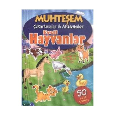 Muhteşem Çıkartmalar ve Aktiviteler : Evcil Hayvanlar