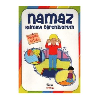 Namaz Kılmayı Öğreniyorum Erkek - Boyama