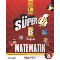 Nitelik Yayınları 4. Sınıf Matematik Yeni Nesil Süper B Soru Kitabı