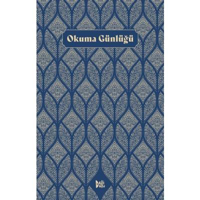 Okuma Günlüğü - Motifli - Lacivert (Ciltli)