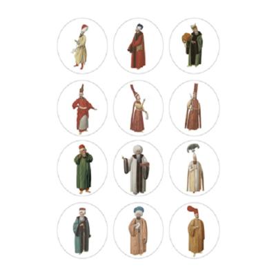 Osmanlılar Sticker (12’li)
