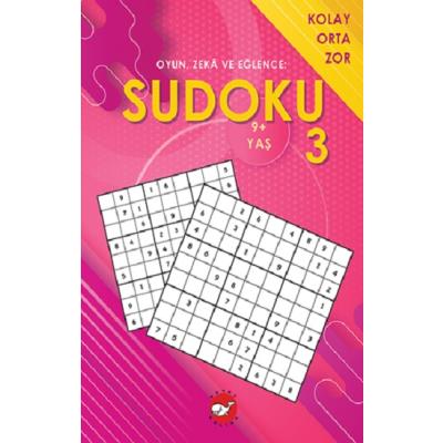 Oyun, Zeka Ve Eğlence- Sudoku 3 Kolay, Orta, Zor