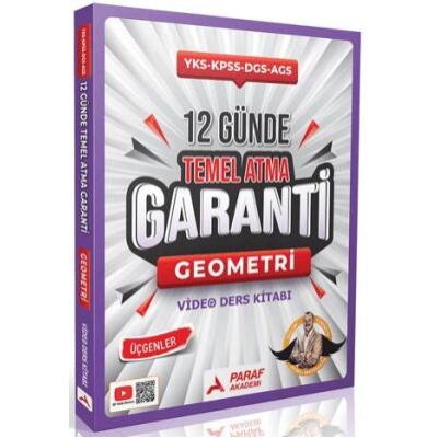 Paraf Akademi 12 Günde Temel Atma Garanti Geometri Video Ders Kitabı