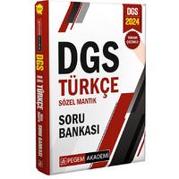 Pegem Yayınları 2024 DGS Türkçe Sözel Mantık Tamamı Çözümlü Soru Bankası