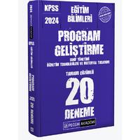 Pegem Yayınları 2024 KPSS Eğitim Bilimleri Program Geliştirme 20 Deneme