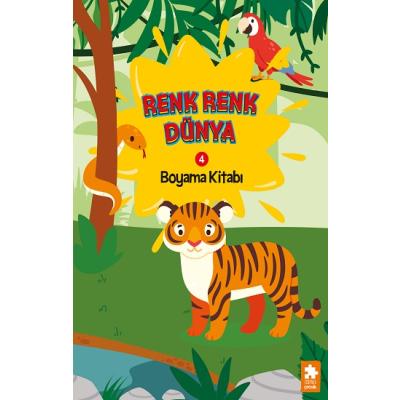 Renk Renk Dünya Boyama Kitabı - 4