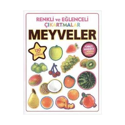 Renkli ve Eğlenceli Çıkartmalar - Meyveler (Fruits)