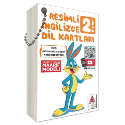 Resimli İngilizce Dil Kartları 2. Sınıf