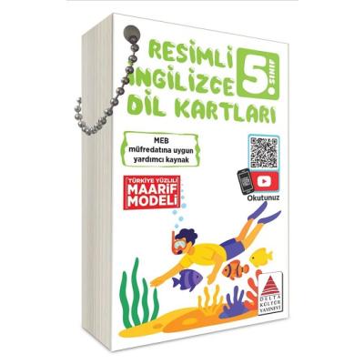 Resimli İngilizce Dil Kartları 5. Sınıf