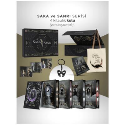 Saka ve Sanrı Serisi - 4 Kitaplık Yan Boyamalı Kutu