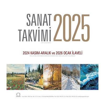 Sanat Takvimi 2025 Duvar Takvimi