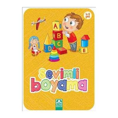 Sevimli Boyama (Sarı)