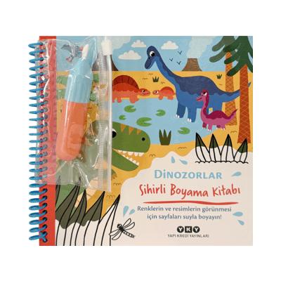 Sihirli Boyama Kitabı – Dinozorlar (Ciltli)