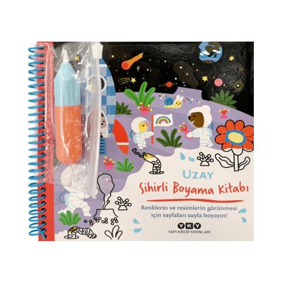 Sihirli Boyama Kitabı – Uzay (Ciltli)