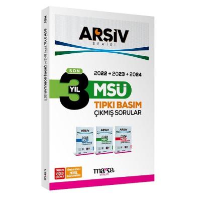 Son 3 Yıl MSÜ ARŞİV Serisi Tıpkı Basım Fasikül Fasikül Çıkmış Sorular Tamamı Video Çözümlü