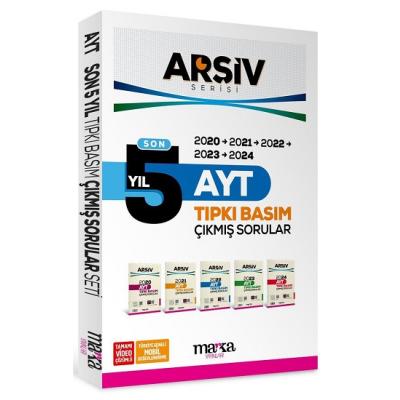 Son 5 Yıl AYT ARŞİV Serisi Tıpkı Basım Fasikül Fasikül Çıkmış Sorular Tamamı Video Çözümlü