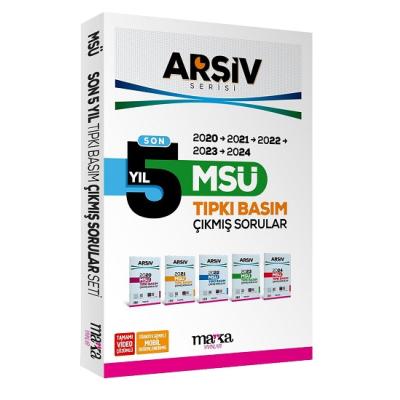 Son 5 Yıl MSÜ ARŞİV Serisi Tıpkı Basım Fasikül Fasikül Çıkmış Sorular Tamamı Video Çözümlü