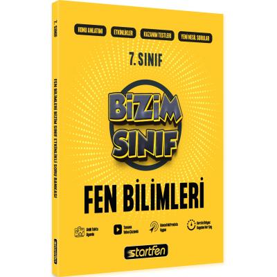 Startfen Yayınları 7. Sınıf Bizim Sınıf Fen Bilimleri