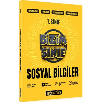 Startfen Yayınları 7. Sınıf Bizim Sınıf Sosyal Bilgiler