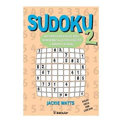 Sudoku 2- Kolay-Orta-Zor-Çok Zor