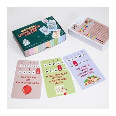 Tekerlemeli Çarpım Tablosu Kartları
