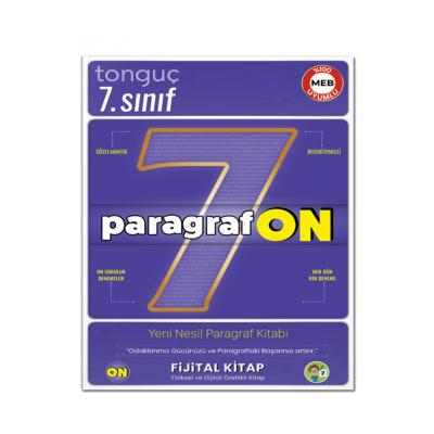 Tonguç Akademi 7. Sınıf ParagrafON Soru Bankası