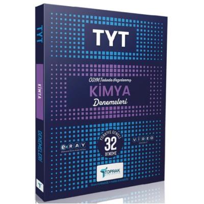 Toprak Yayıncılık TYT Kimya 32 Deneme Kitabı