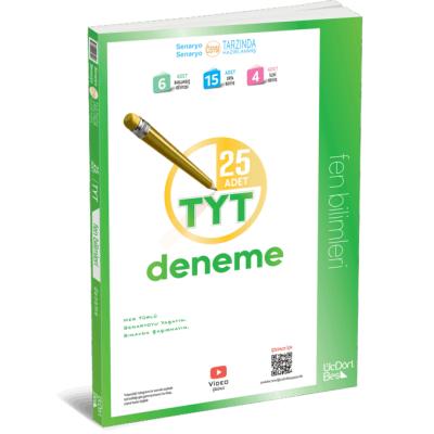 Üç Dört Beş Yayınları TYT Fen Bilimleri 25 Deneme KAMPANYALI