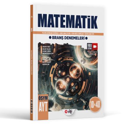 Ulti Yayınları AYT Matematik 10 x 40 Branş Denemeleri