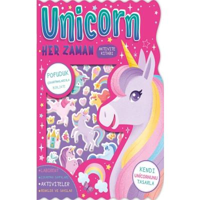 Unicorn Her Zaman – Çıkartmalı Aktivite Kitabı