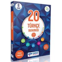 Yanıt Yayınları Lgs 8. Sınıf Türkçe Video Çözümlü 20 Deneme