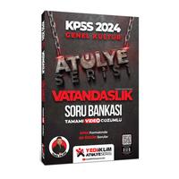 Yediiklim Yayınları 2024 KPSS Atölye Serisi Vatandaşlık Tamamı Video Çözümlü Soru Bankası