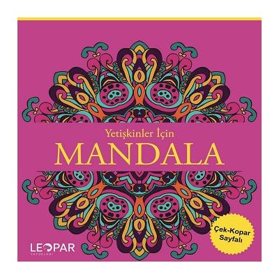 Yetişkinler İçin Mandala - Pembe